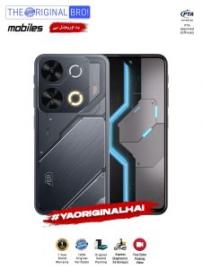Itel P65 - 4GB RAM - 128GB Storage - PTA Approved - 12 Months Warranty - Black - The Original Bro Mobiles - TOB51